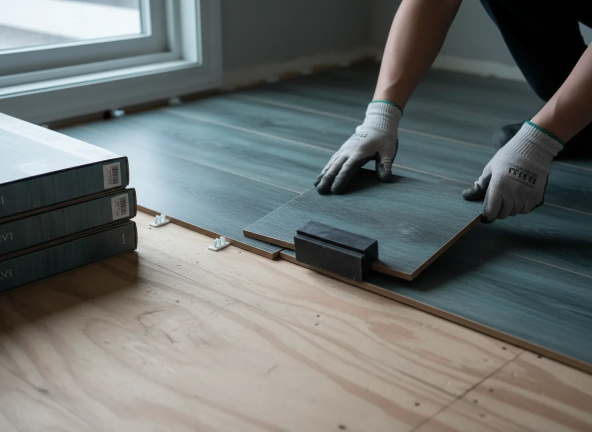 Luxury Vinyl Plank Installation company in Snow, OK
